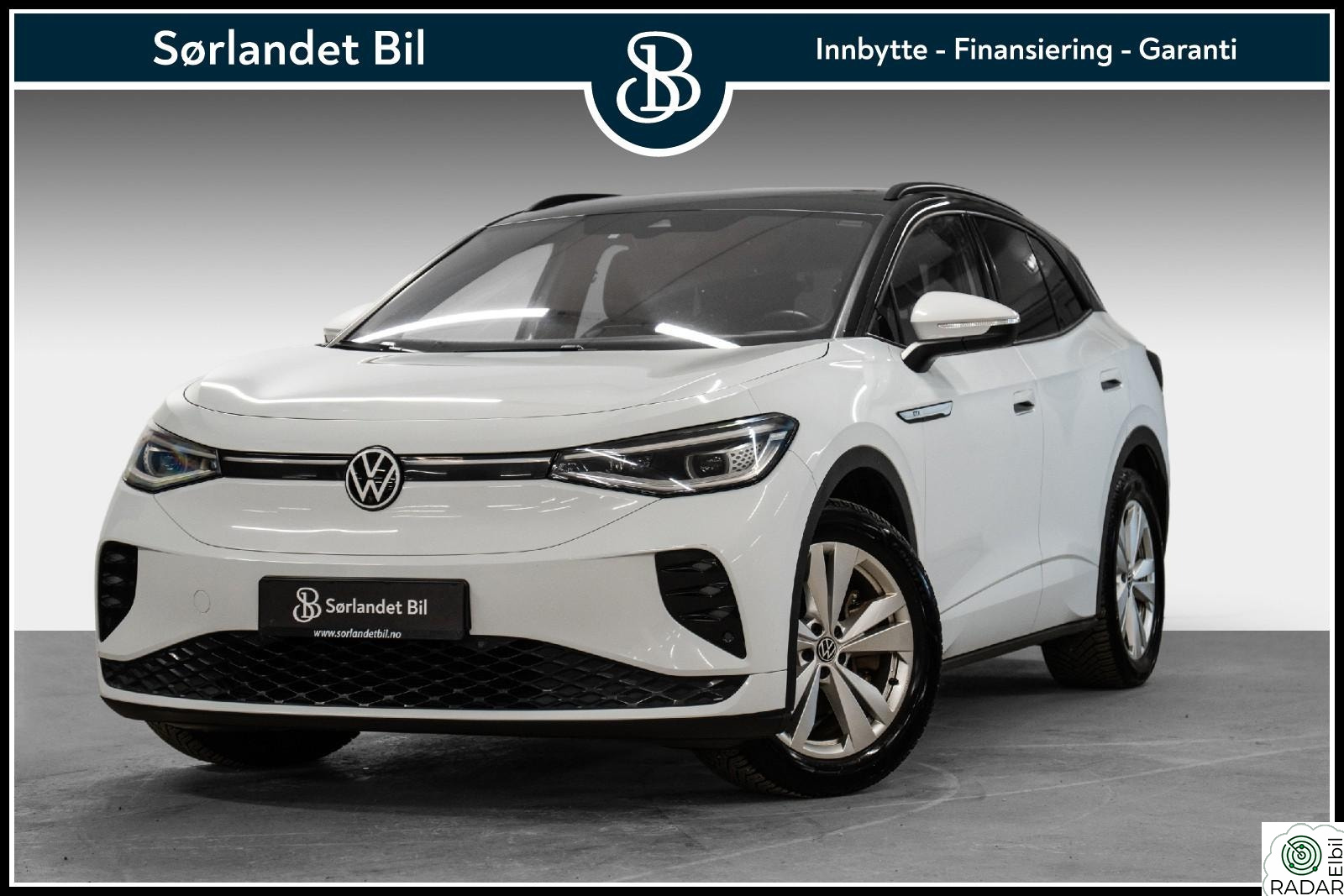 VOLKSWAGEN ID.4 GTX 220 KW 220 KW / ACC / MATRIX / HEAD-UP / 360 / KROK / 20" ALU