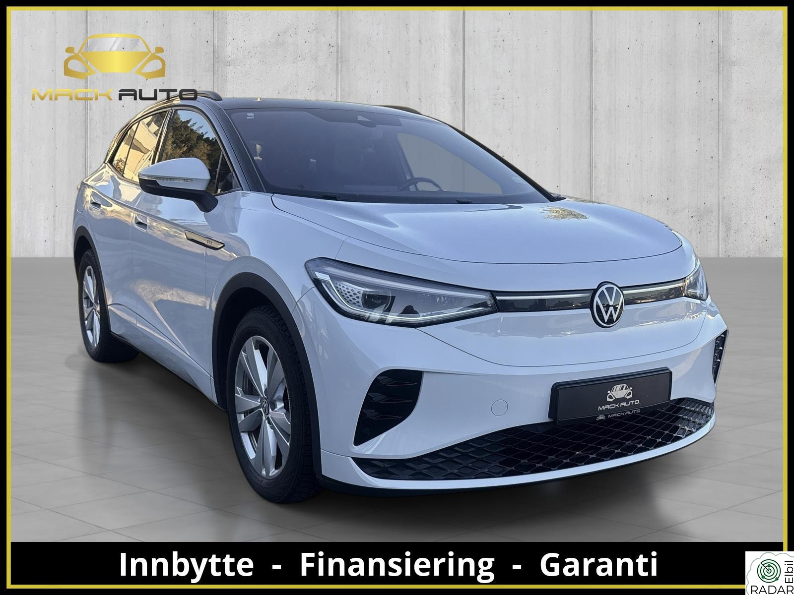 VOLKSWAGEN ID.4 GTX 220 KW 220 KW/313HK/474HK/Matrix/Varmepumpe/ACC/Delskinn++