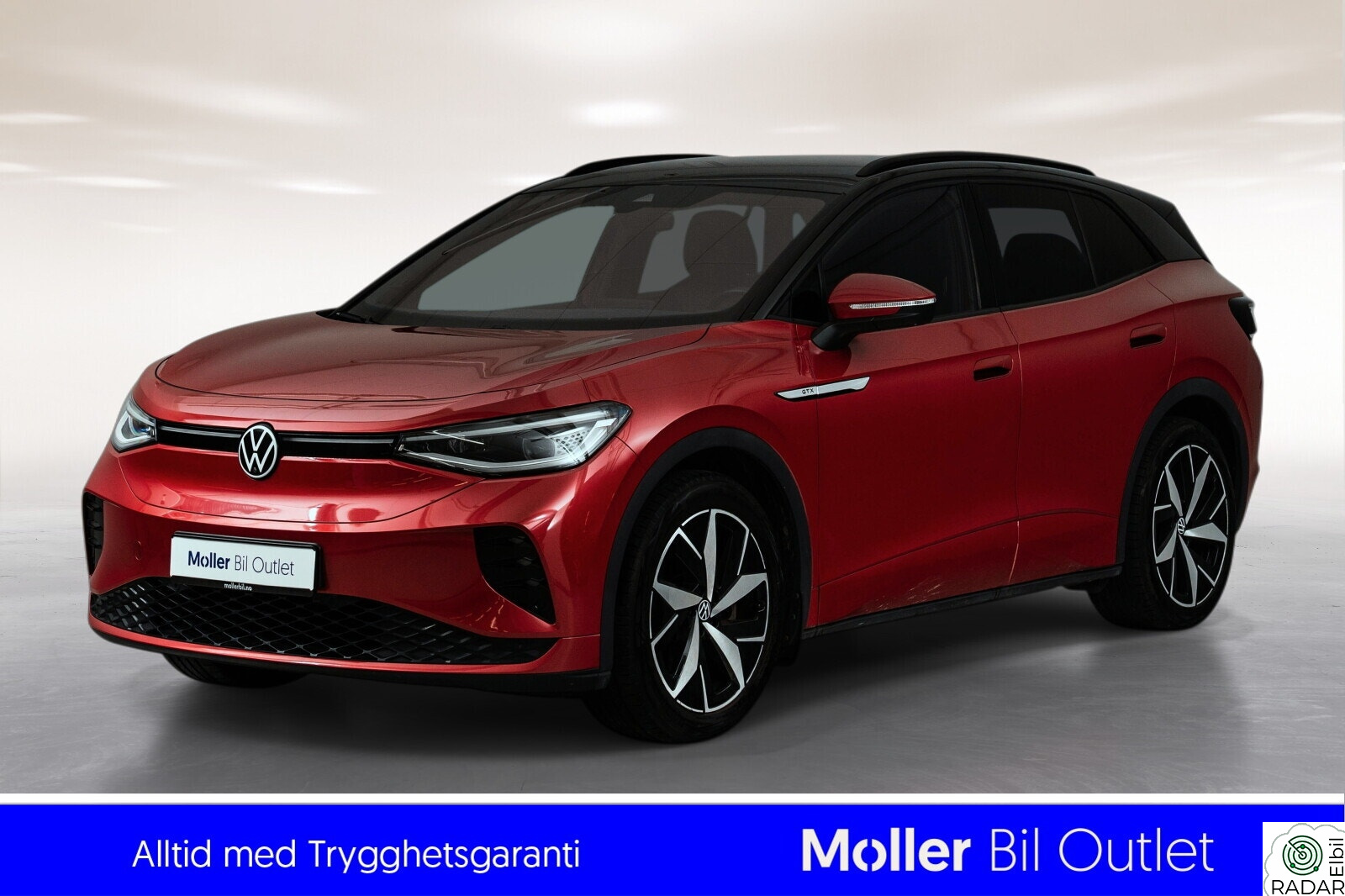 VOLKSWAGEN ID.4 GTX 220 KW 77kWh 299hk 4M - 360Kam, Matrix, Navi, Krok
