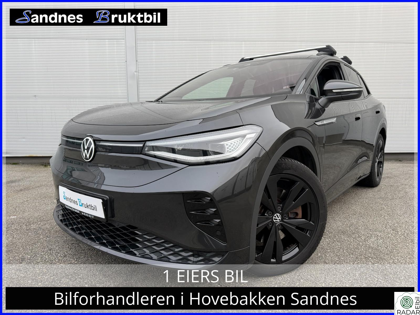 VOLKSWAGEN ID.4 GTX 220 KW 220KW DELSKINN,KROK,ACC,TLF,DAB,360KAMERA,NAVI,PANORAMA