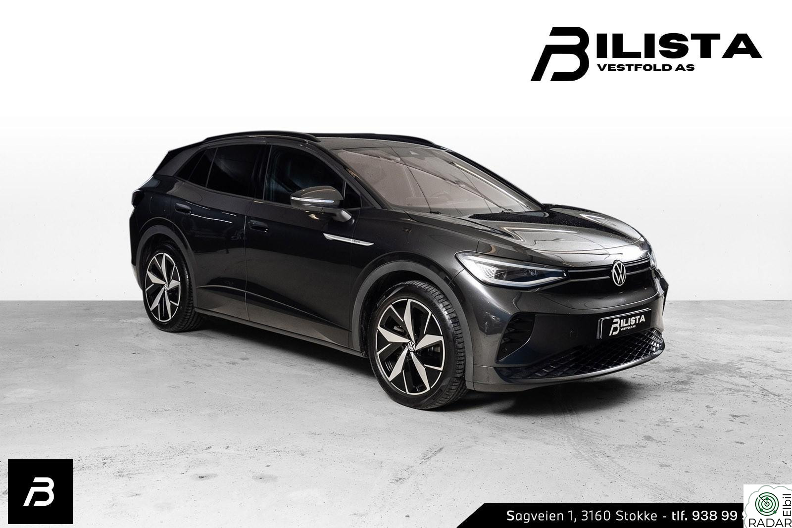 VOLKSWAGEN ID.4 GTX 220 KW 220 KW All-Black Hengerfest ACC Navi 473km Garanti EU27