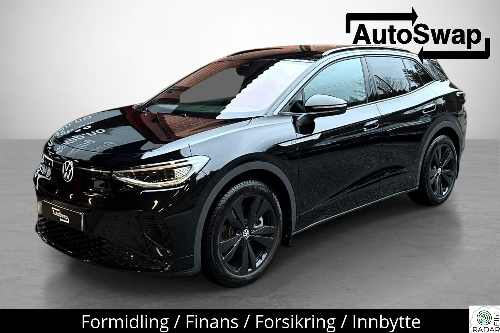 VOLKSWAGEN ID.4 GTX 220 KW 77KWh 4Motion Norsk bil/HeadUp/H.Feste/360/Navi/ACC/S+V