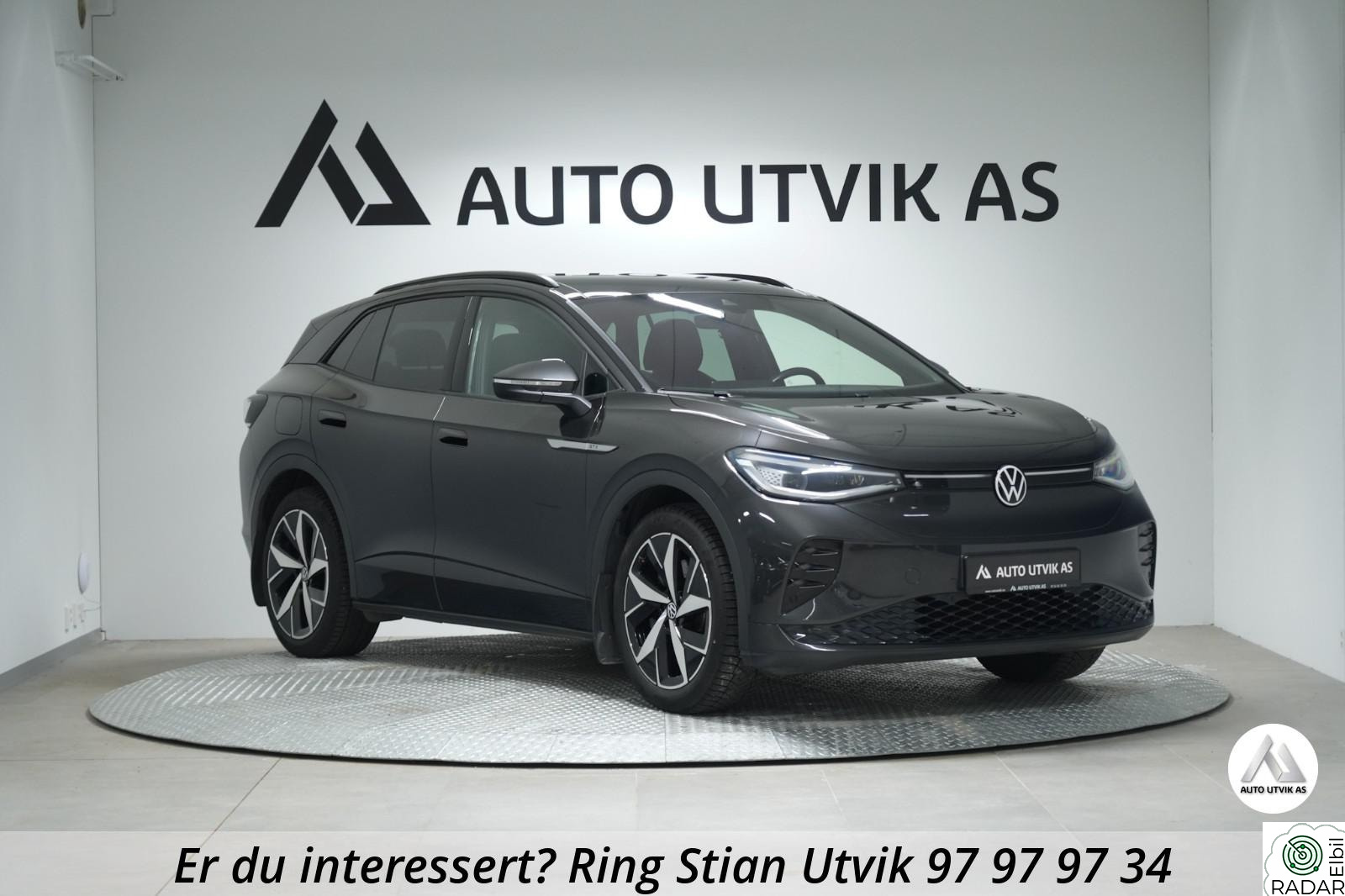 VOLKSWAGEN ID.4 GTX 220 KW 77KWH/472KM/EN EIER/NY SERVICE/NY EU/KROK/PANO/MATRIX