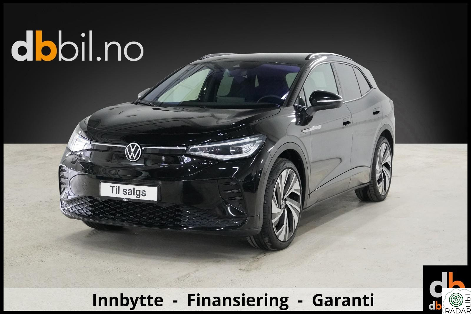 VOLKSWAGEN ID.4 GTX 220 KW 220 KW | 313 hk | 464 km rekkevidde | 4x4 | H-feste |