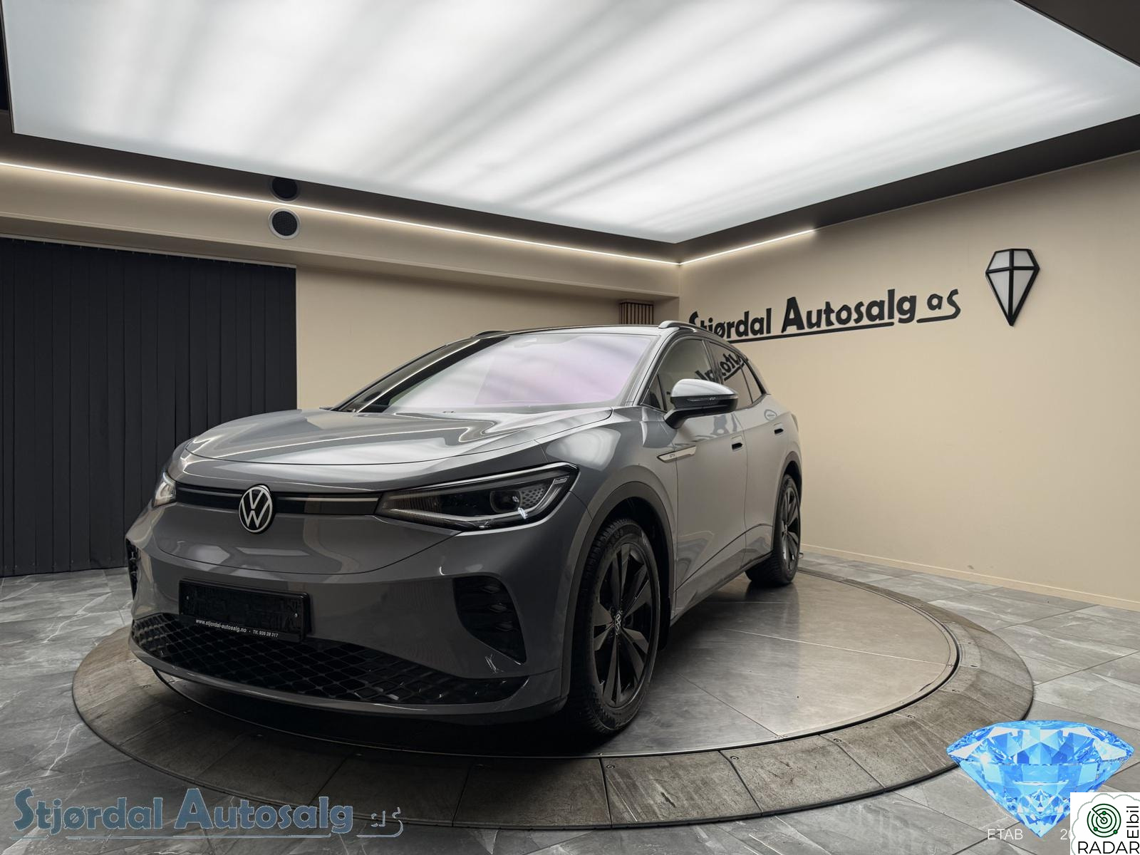 VOLKSWAGEN ID.4 GTX 220 KW GTX Navi/Kamera/Del-skinn/Krok/Lav KM/Norsk bil/1 eier