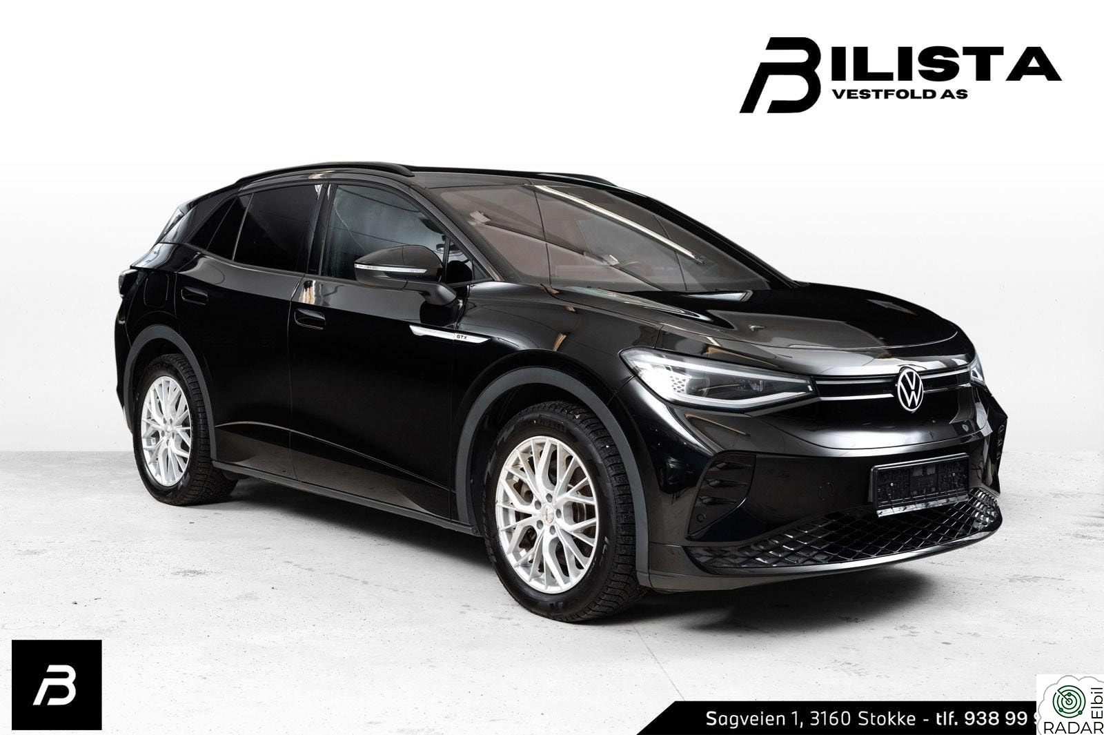 VOLKSWAGEN ID.4 GTX 220 KW 220 KW All-Black Hengerfest ACC Navi 473km Garanti EU27