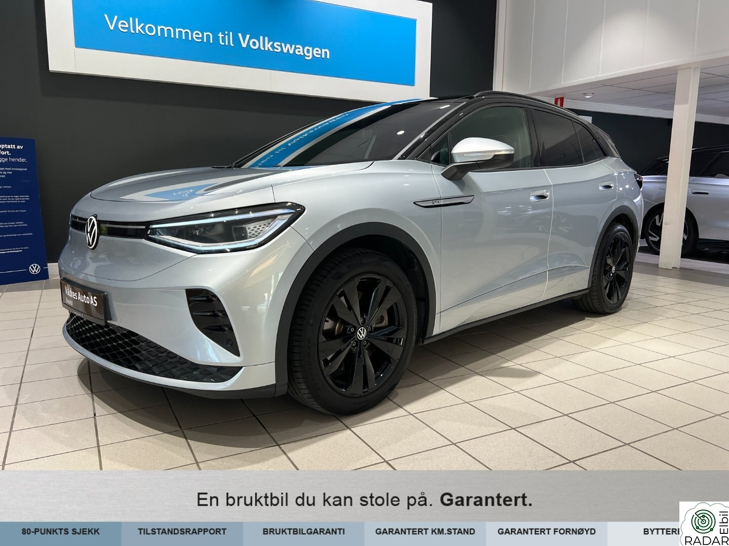 VOLKSWAGEN ID.4 GTX 220 KW GTX 77kWh 299hk 4MOTION H.feste/Led Matrix/R.kam