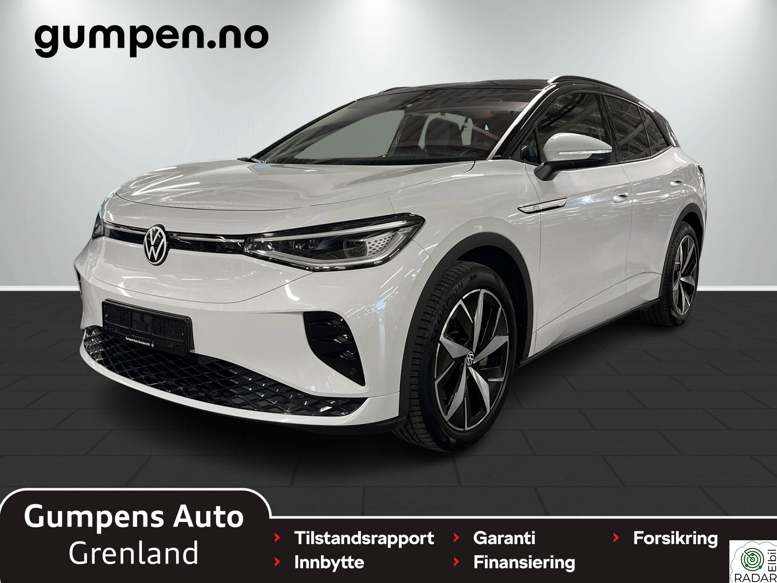 VOLKSWAGEN ID.4 GTX 220 KW 77kwh Krok/Navi/Kamera/Keyless/Fjernlysass/++