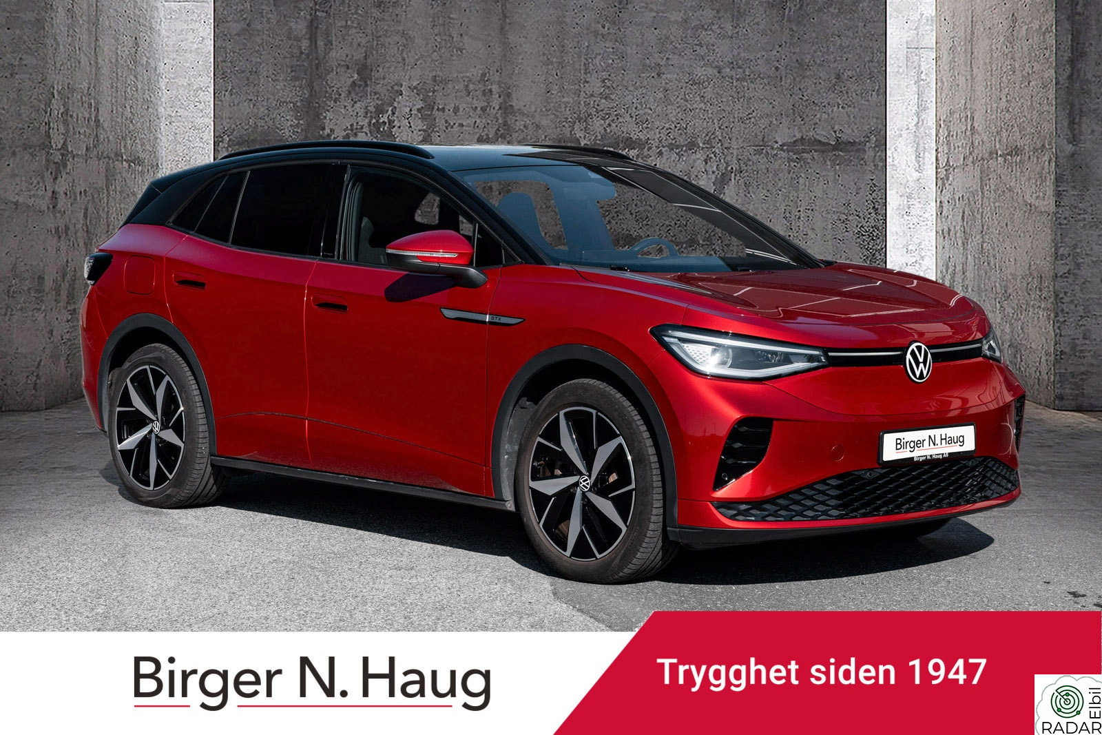 VOLKSWAGEN ID.4 GTX 220 KW 77kWh 299hk 4MOTION ERGOACTIVE SPORTSETER-HENGERFESTE