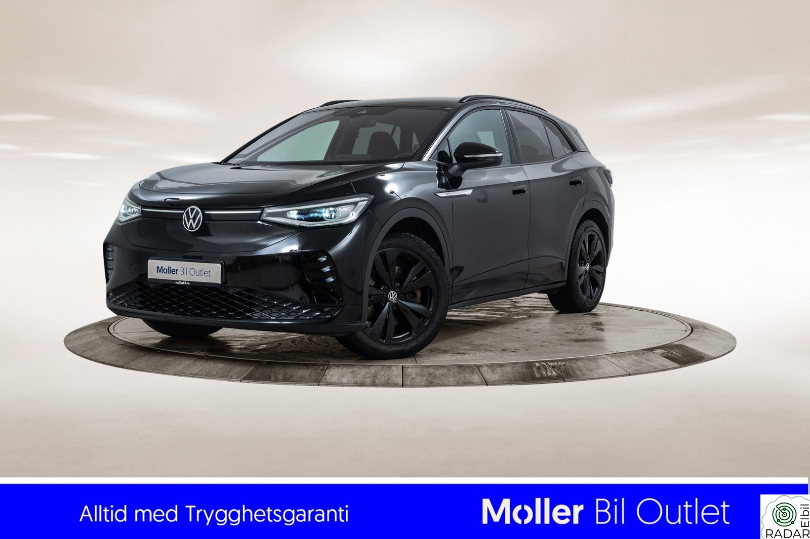 VOLKSWAGEN ID.4 GTX 220 KW 77kWh 299hk 4M - HUD, Matrix, 360Kam, Krok, TopSport+