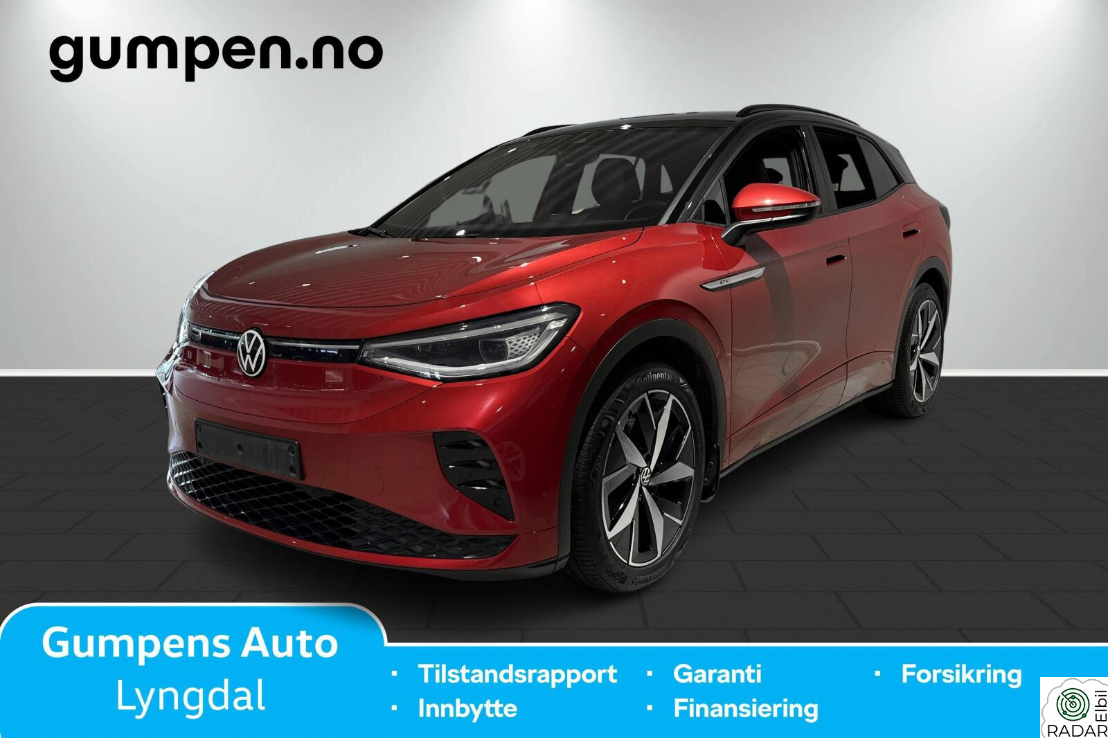 VOLKSWAGEN ID.4 GTX 220 KW 77kwh krok, kamera, matrix,