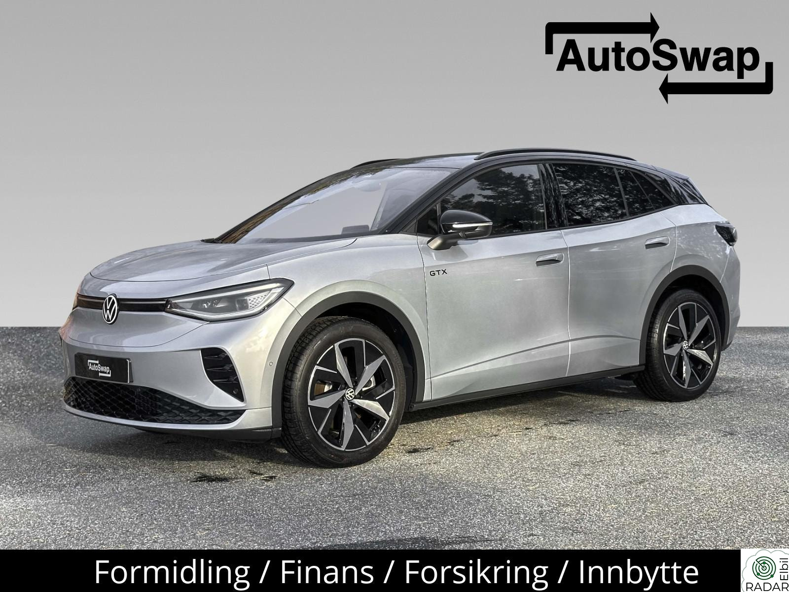 VOLKSWAGEN ID.4 GTX 220 KW 77KWh 4Motion Norsk bil. Matrix LED/Navi/ACC/EnEier/S+V