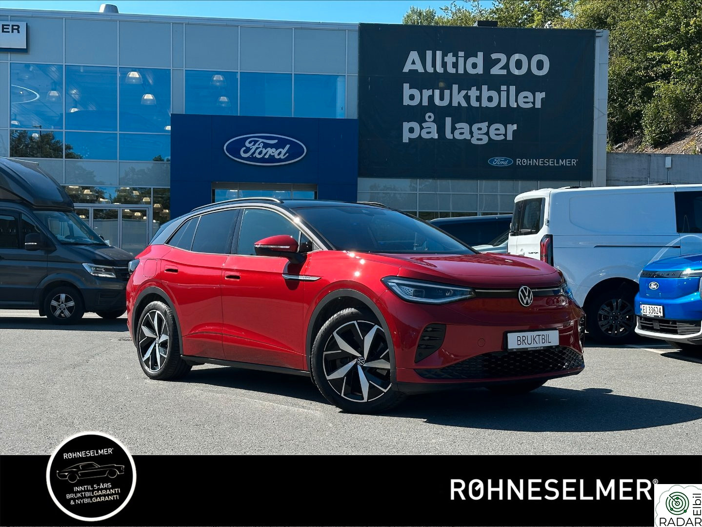 VOLKSWAGEN ID.4 GTX 220 KW 77kWh 299hk 4MOTION 1-Eier/Navigasjon/