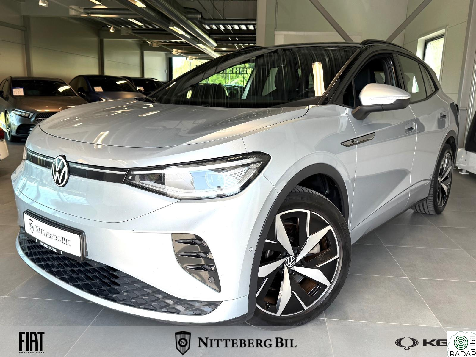 VOLKSWAGEN ID.4 GTX 220 KW Hengerfeste-LED Matrix-ACC-R-Kamera-Velholdt.
