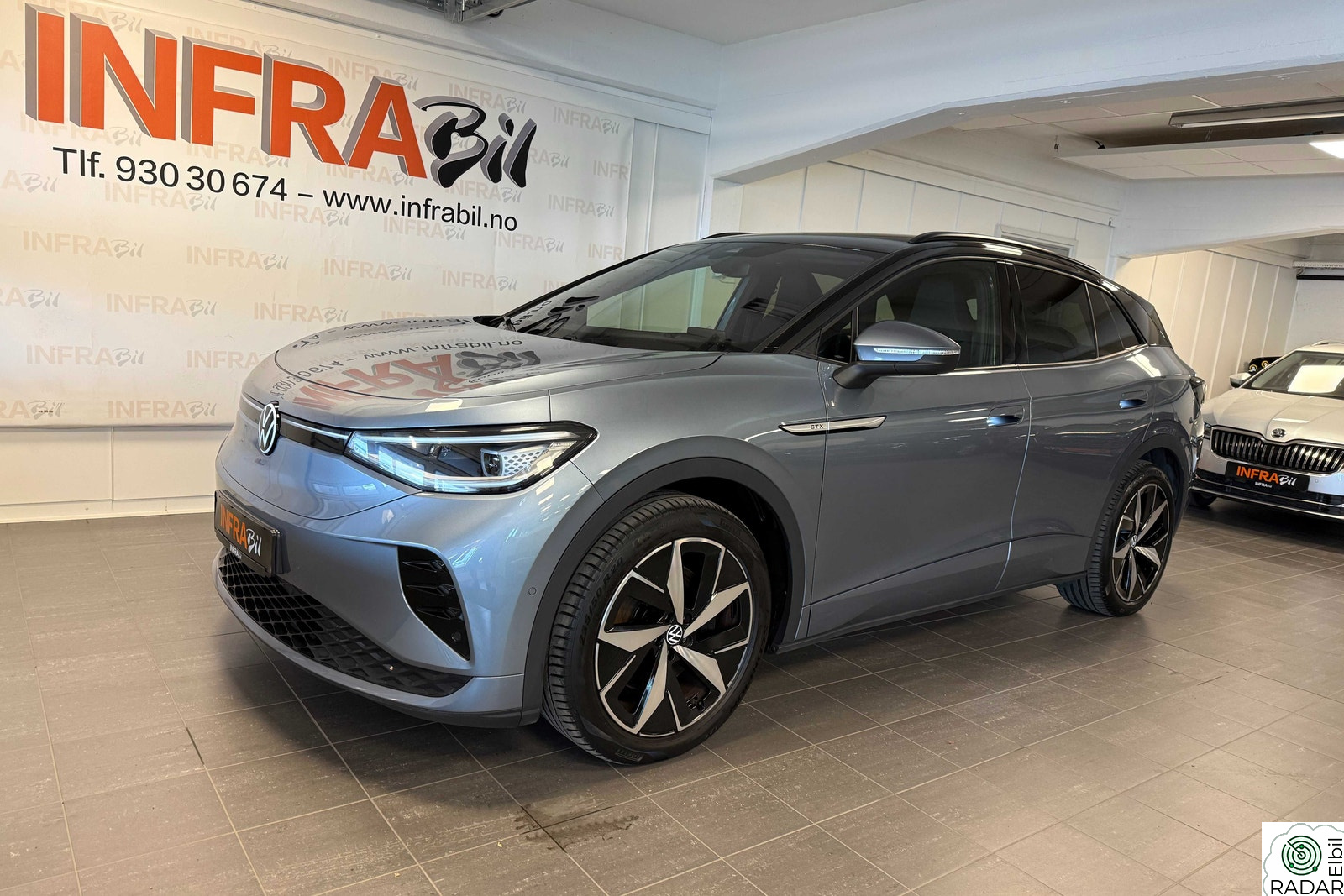VOLKSWAGEN ID.4 GTX 220 KW TOP SPORT PLUSS INTERIØR+H-FESTE+NAVIG+ACC+MØRKE RUTE
