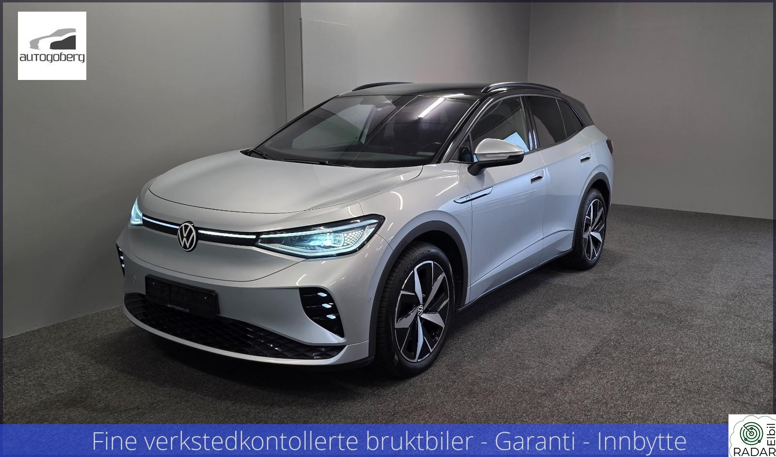 VOLKSWAGEN ID.4 GTX 220 KW Highline | AWD | Matrix | ACC | Hfeste | Meget pen bil!