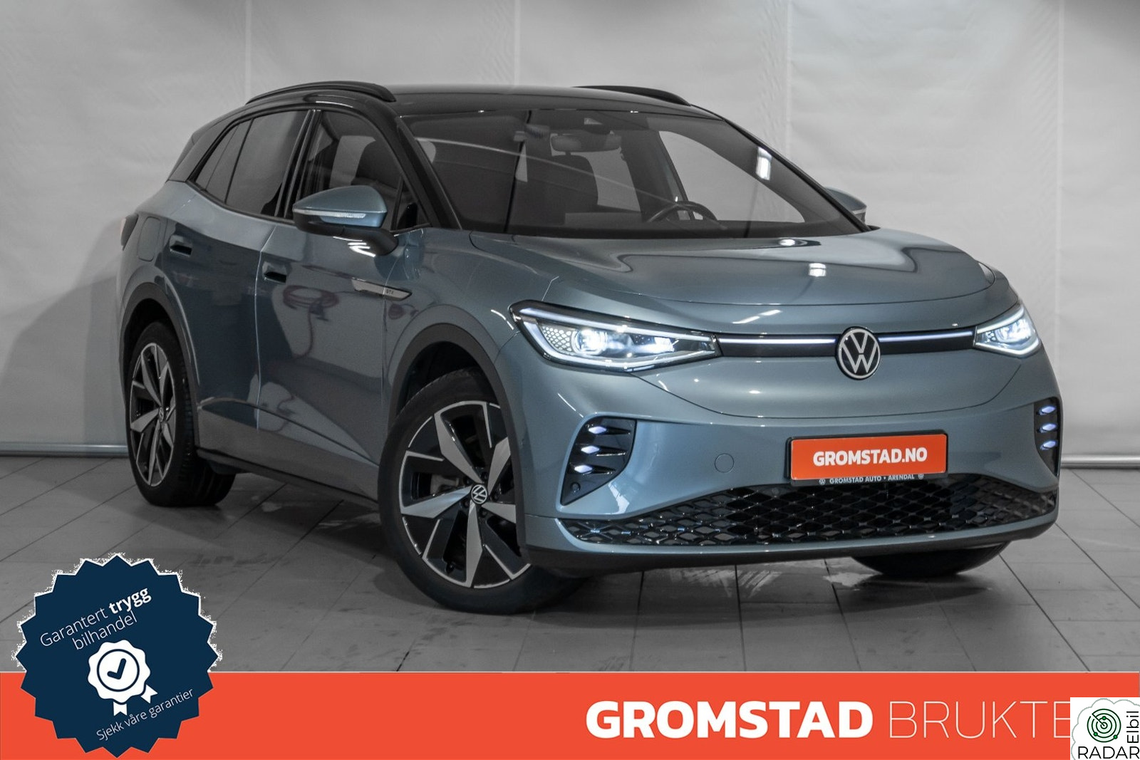 VOLKSWAGEN ID.4 GTX 220 KW 77kWh 299hk Kamera/Krok/Matrix/ACC/Varmeratt