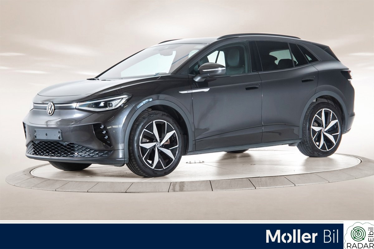 VOLKSWAGEN ID.4 GTX 220 KW 77kWh 299hk|HFeste|Ryggekam|Keyless|ParkAssist|Rattvarm