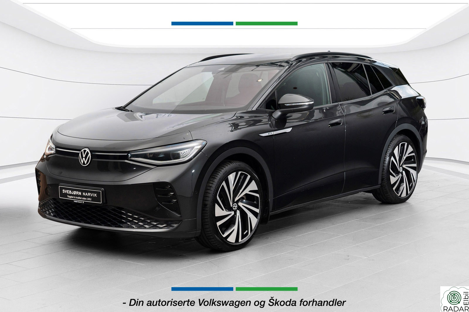 VOLKSWAGEN ID.4 GTX 220 KW 77kwh Lavkm/LedMatrix/Panorama/Ryggekamera/4X4