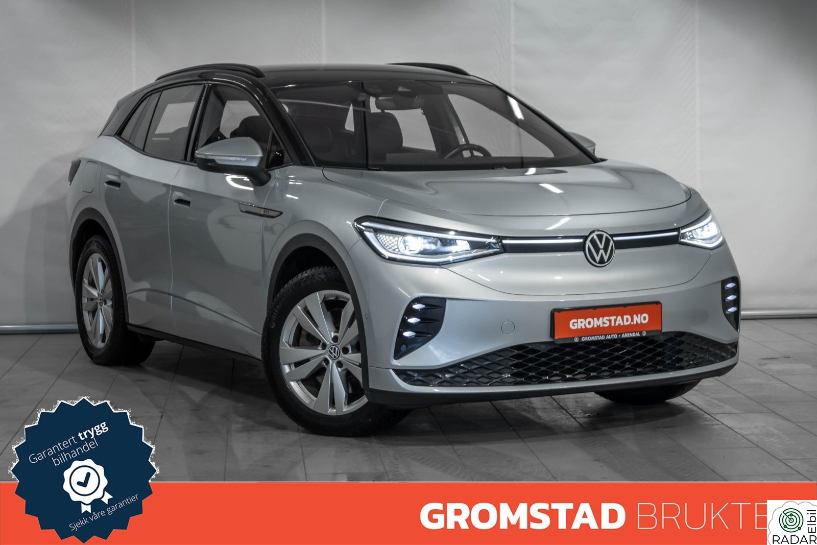 VOLKSWAGEN ID.4 GTX 220 KW 77kWh 299hk 4M Matrix/Krok/Kamera/Varmeratt