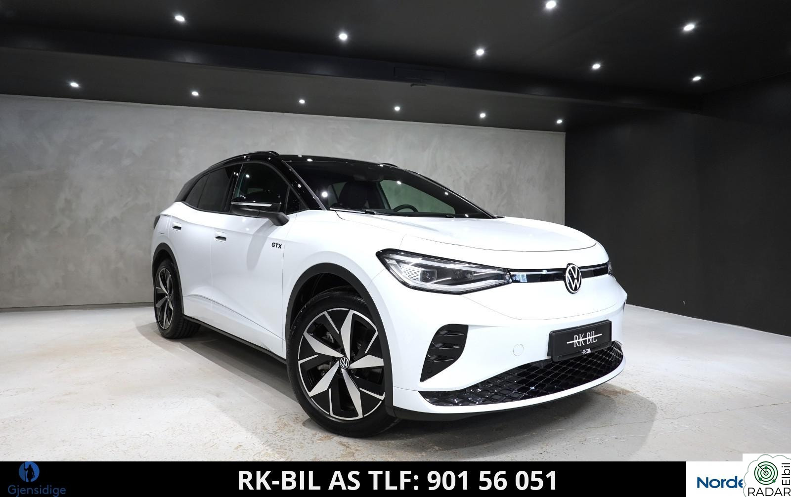 VOLKSWAGEN ID.4 GTX 220 KW GTX (77kwh) ACC/Ryggekamera/Hengerfeste/Matrix/EU1227