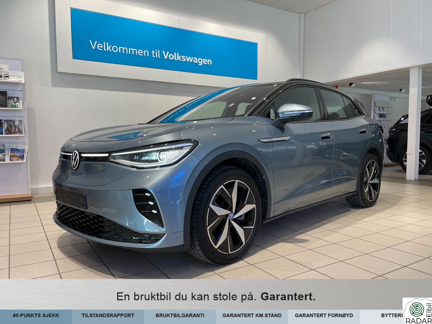 VOLKSWAGEN ID.4 GTX 220 KW GTX 77kWh MATRIX R.KAM KROK HEAD-UP VARMEPUMPE ++