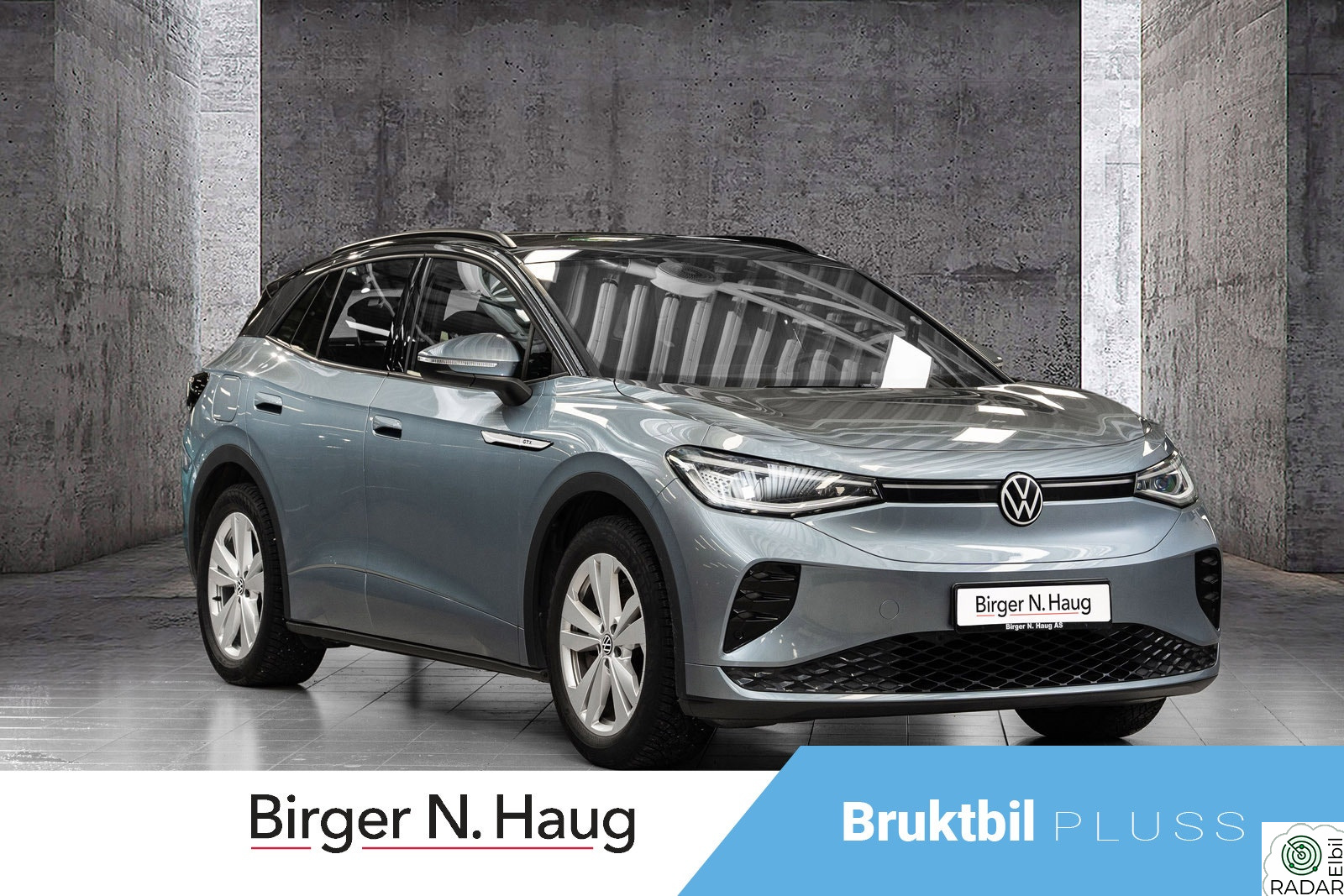VOLKSWAGEN ID.4 GTX 220 KW 77kWh 299hk 4MOTION HENGERFESTE-MATRIX LYS