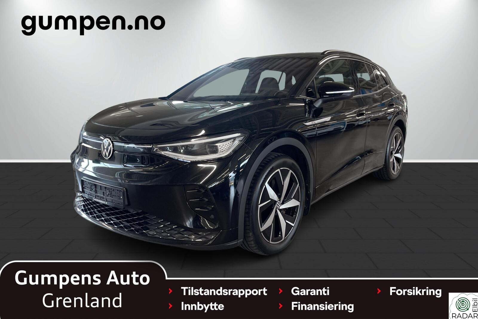 VOLKSWAGEN ID.4 GTX 220 KW 77kwh Ryggekamera/Krok/Matrix lys/Navi +