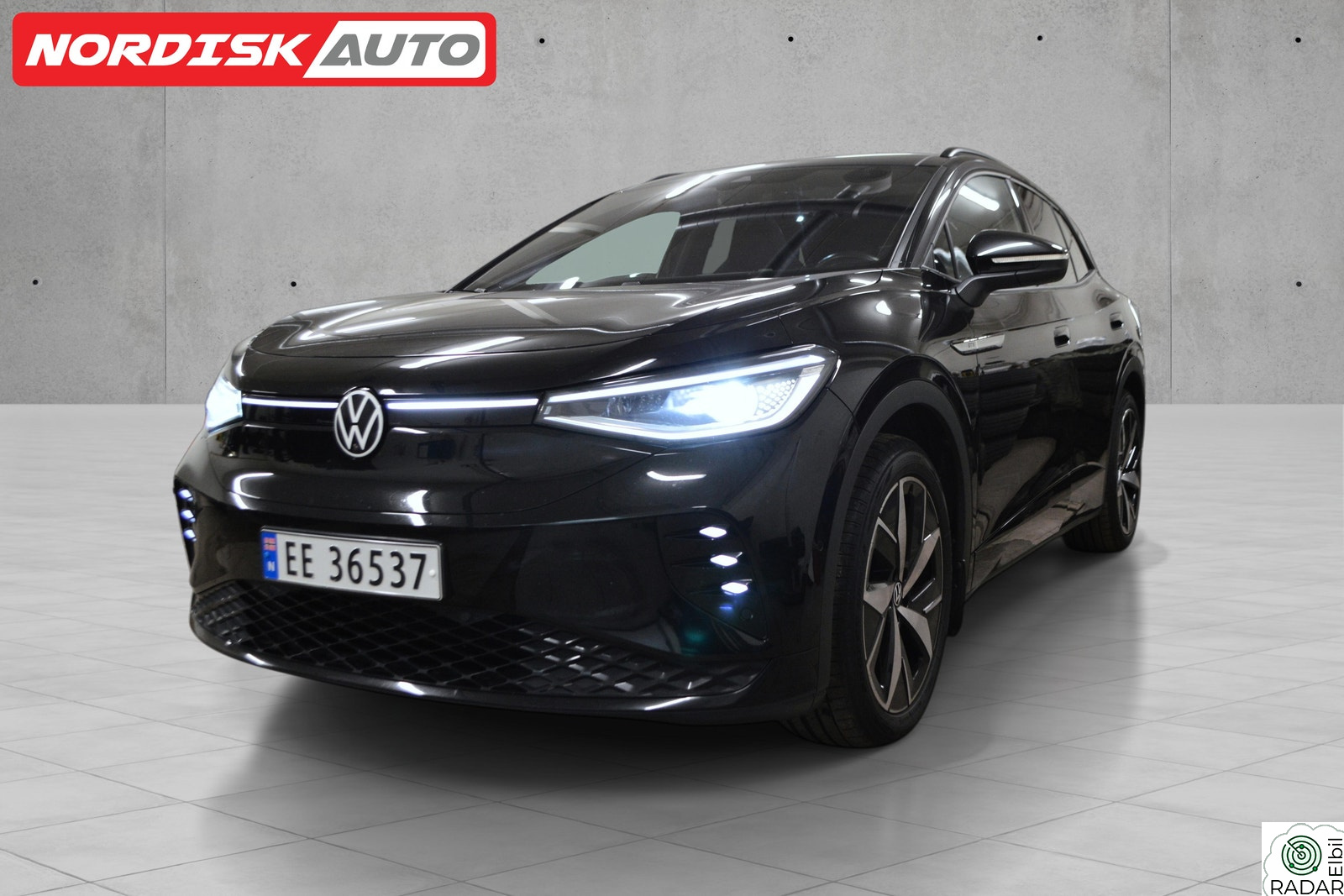 VOLKSWAGEN ID.4 GTX 220 KW 77kWh,Godt utstyrt,Pano,KROK,Garanti,Norsk bil,Skinn