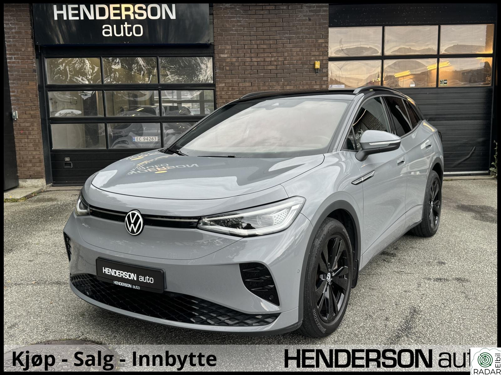 VOLKSWAGEN ID.4 GTX 220 KW 77kWh 4WD/Matrix/Keyless/ACC/Krok/Rattvarme/Kamera++