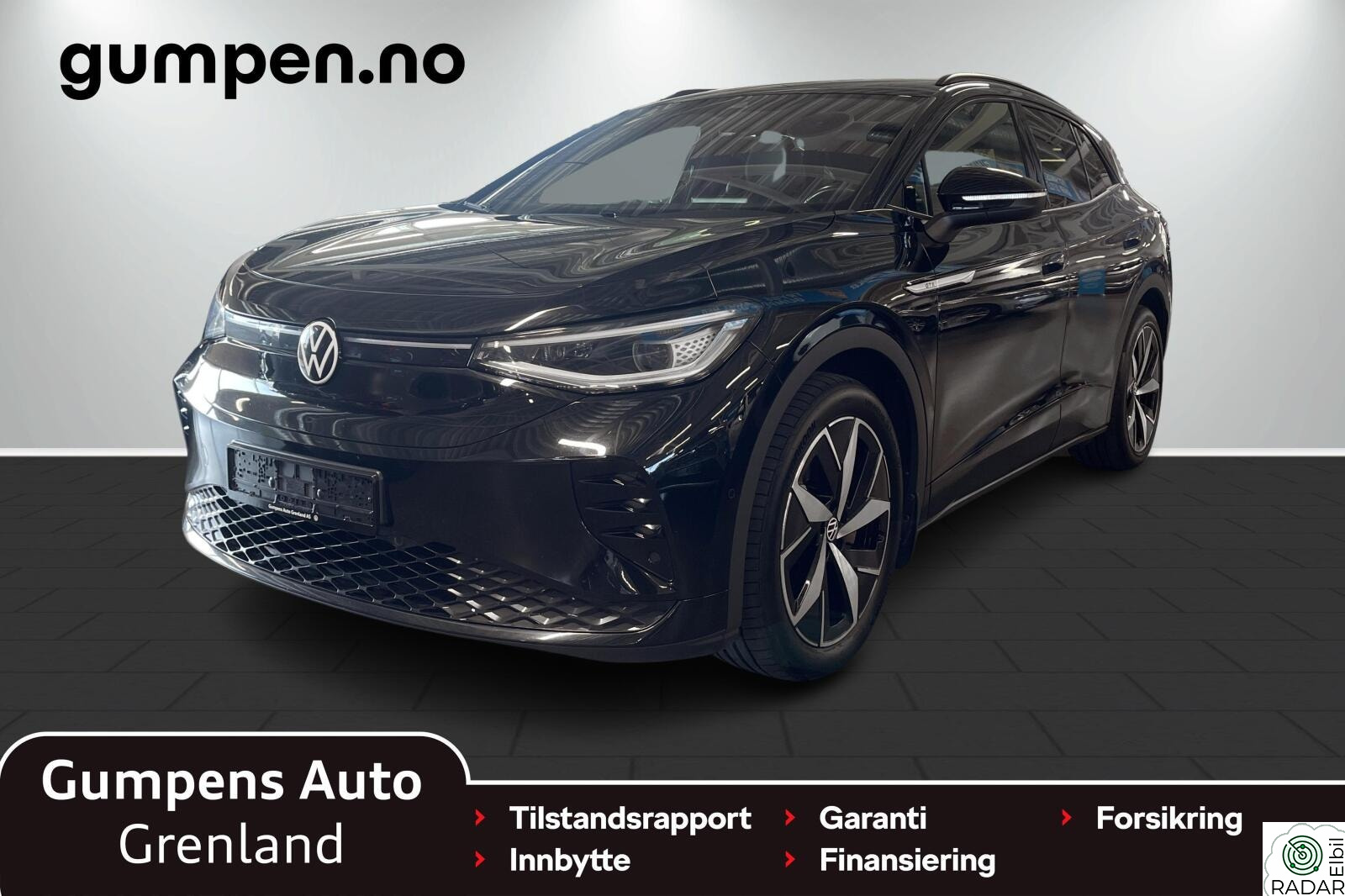 VOLKSWAGEN ID.4 GTX 220 KW 77kwh Kamera/Krok/Navi/Park.assist/Fjernlysass