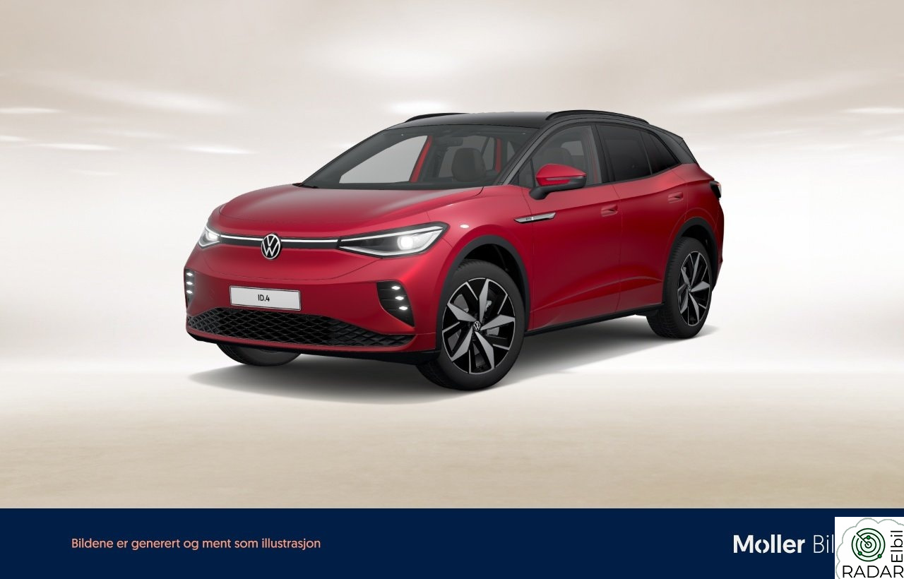 VOLKSWAGEN ID.4 GTX 220 KW 77kWh 299hk 4M - R.Kam, Matrix, Keyless, Navi, Krok