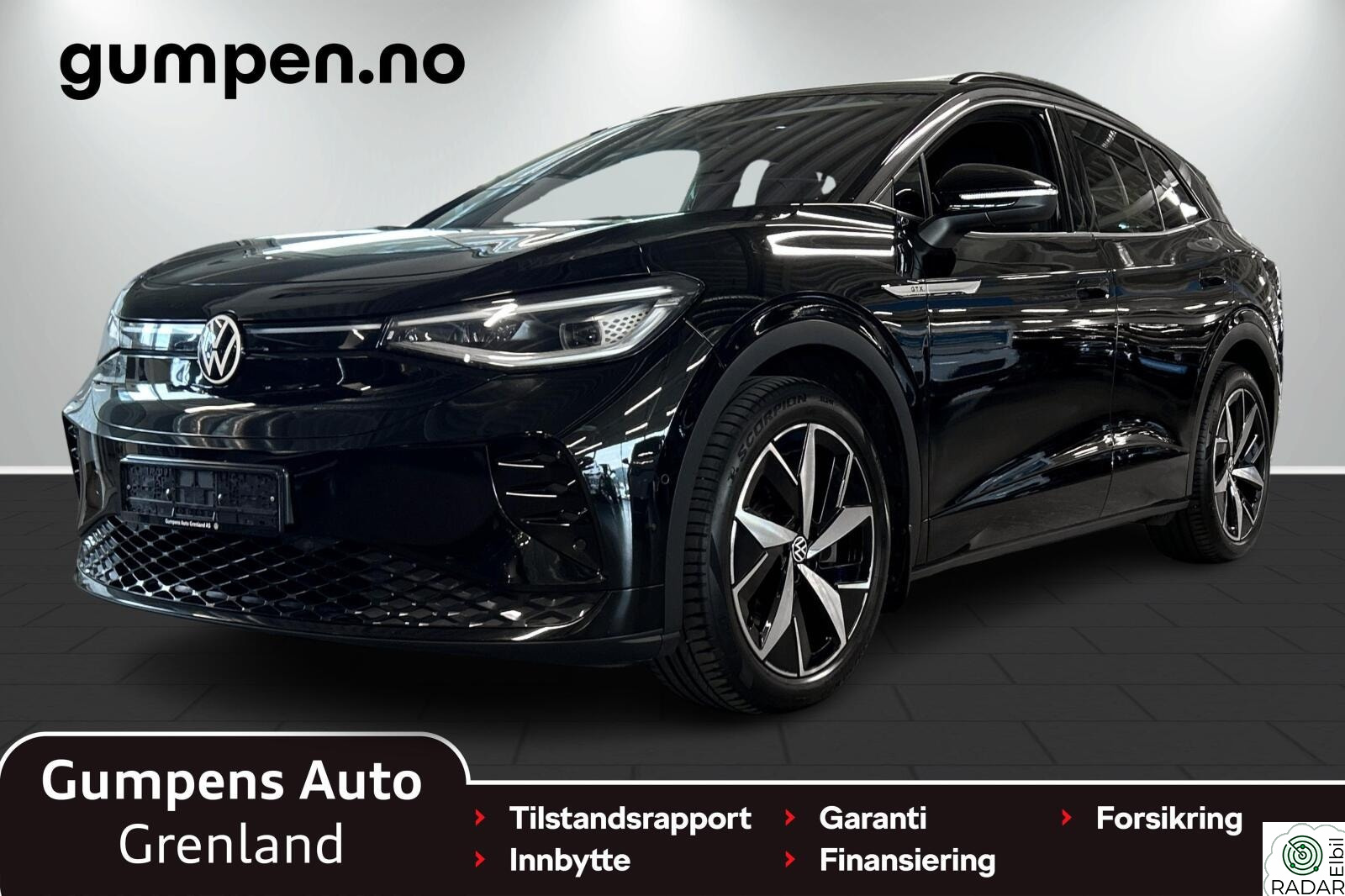VOLKSWAGEN ID.4 GTX 220 KW 77kwh Krok/Navi/Keyless/R.kam/Lane assist++