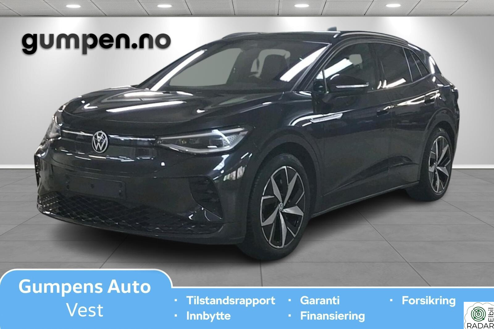 VOLKSWAGEN ID.4 GTX 220 KW GTX 77KWH / 4MOTION / RYGGEKAMERA / NYBILGARANTI!