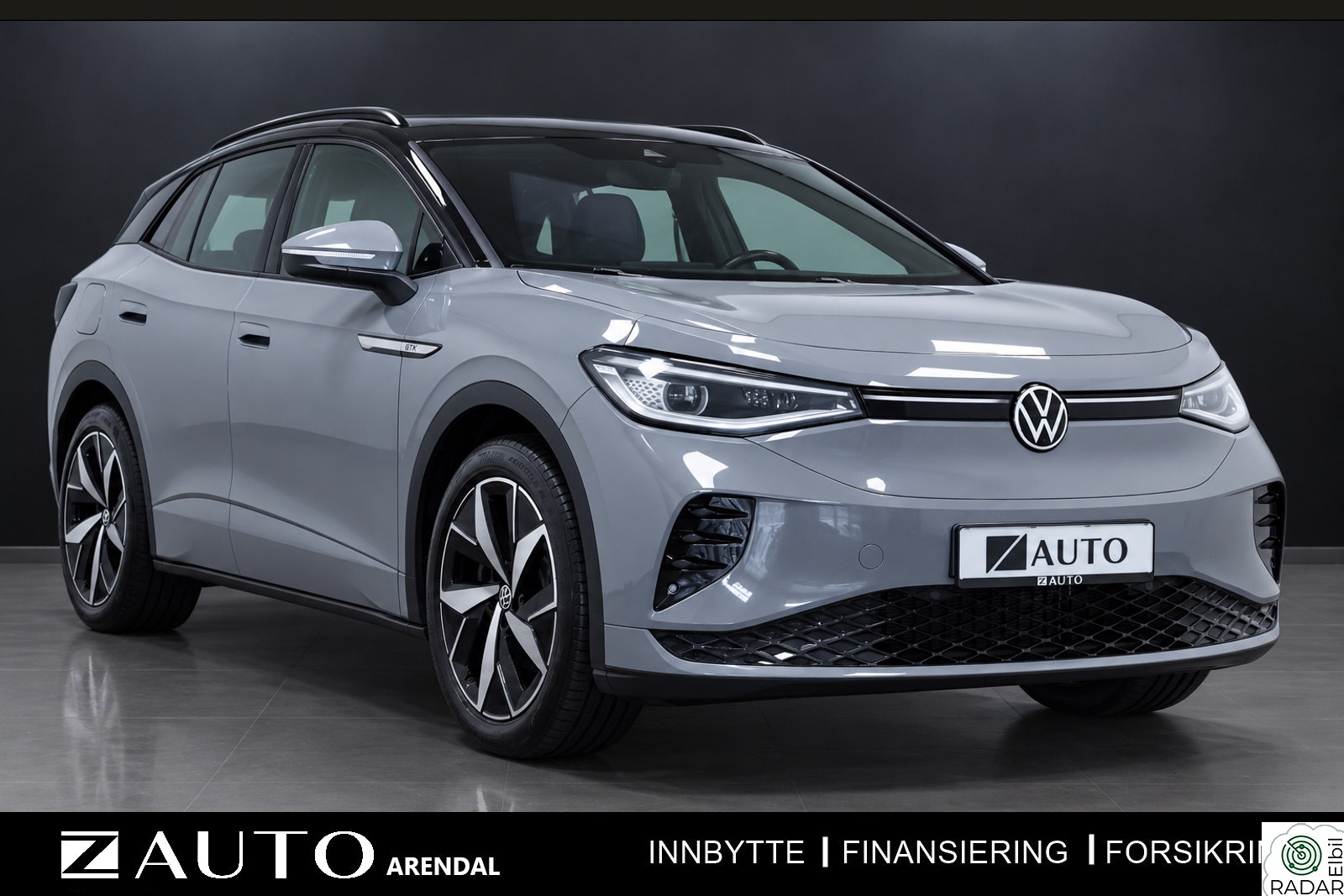 VOLKSWAGEN ID.4 GTX 220 KW 77KWH 299HK 4M/1EIER/KOMFORT/ACC/NAVI/360/MATRIX/KROK