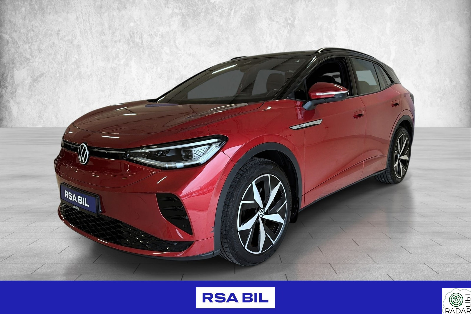 VOLKSWAGEN ID.4 GTX 220 KW 77kWh | Lav KM | Ryggekmaera | Hengerfeste | Navi