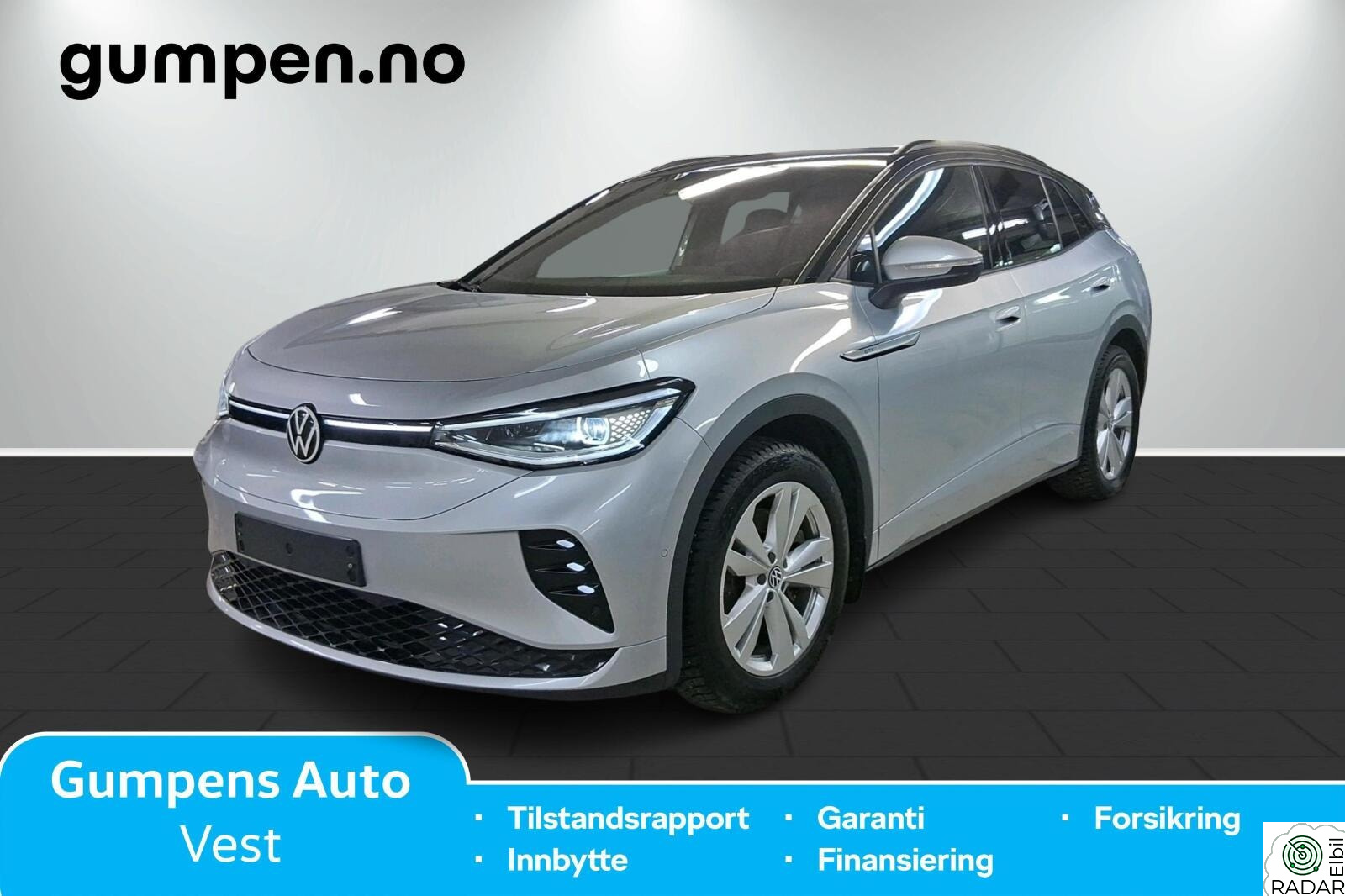 VOLKSWAGEN ID.4 GTX 220 KW GTX 77Kwh, Matrix, navi, ryggekamera, tilhengerfeste ++