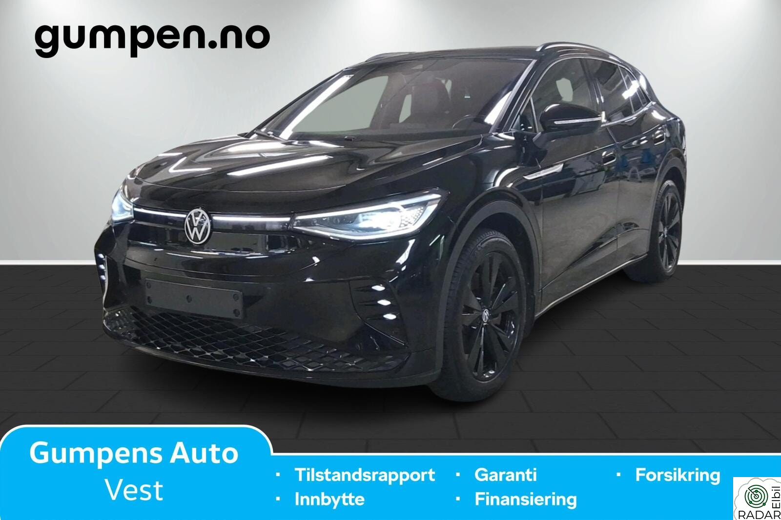 VOLKSWAGEN ID.4 GTX 220 KW GTX 77Kwh, Matrix, navi, ryggekamera, tilhengerfeste ++