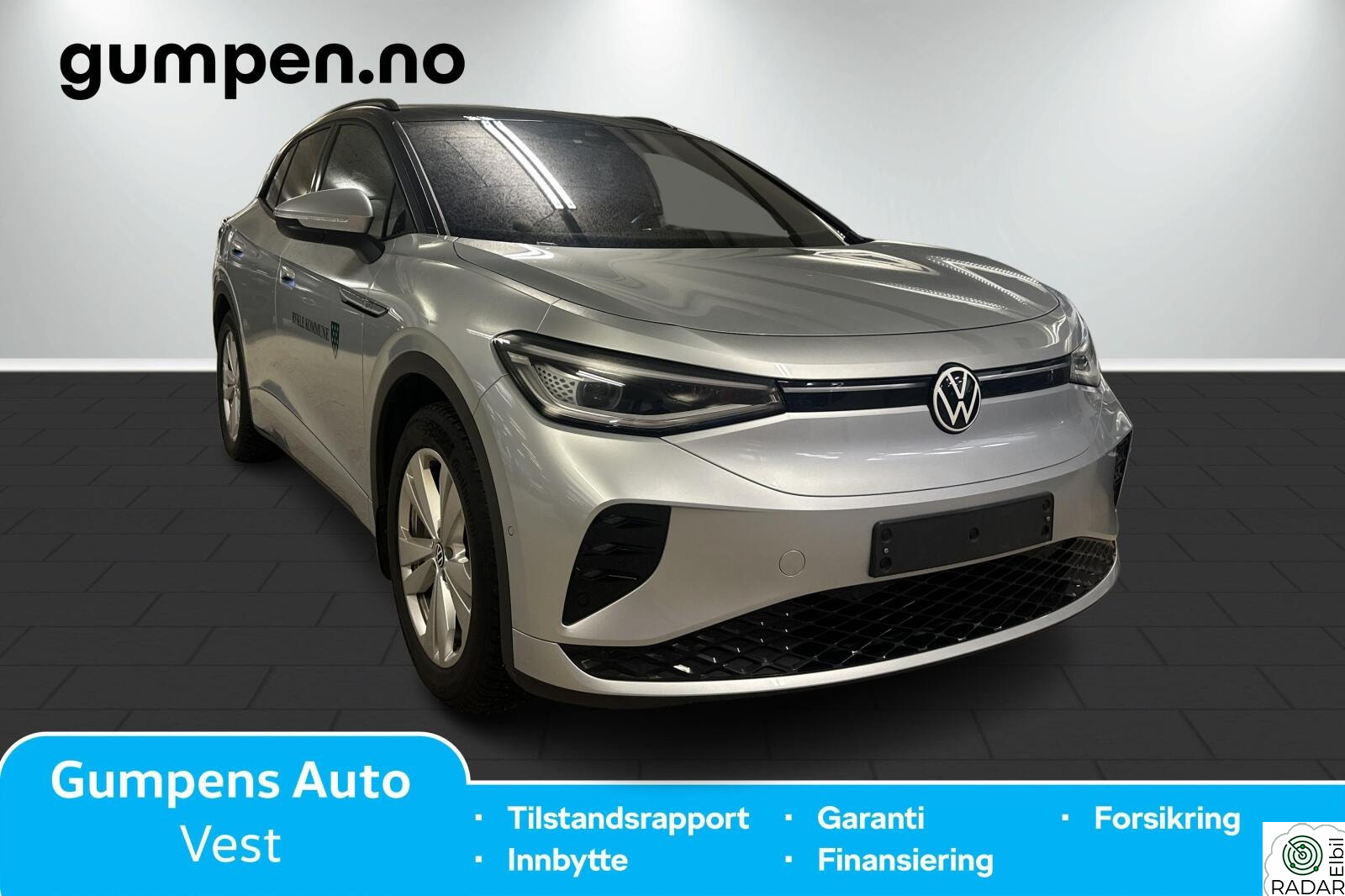 VOLKSWAGEN ID.4 GTX 220 KW GTX 77Kwh, Matrix, navi, ryggekamera, tilhengerfeste ++