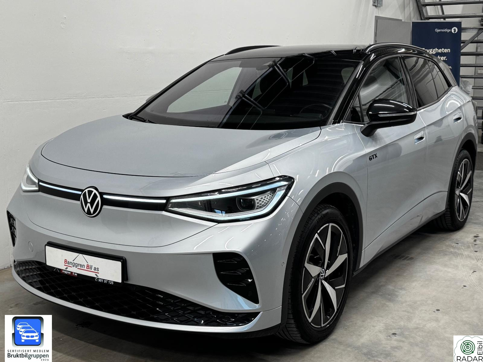 VOLKSWAGEN ID.4 GTX 220 KW 495 Km WLTP Navi RKamera Ny Eu godkjenning