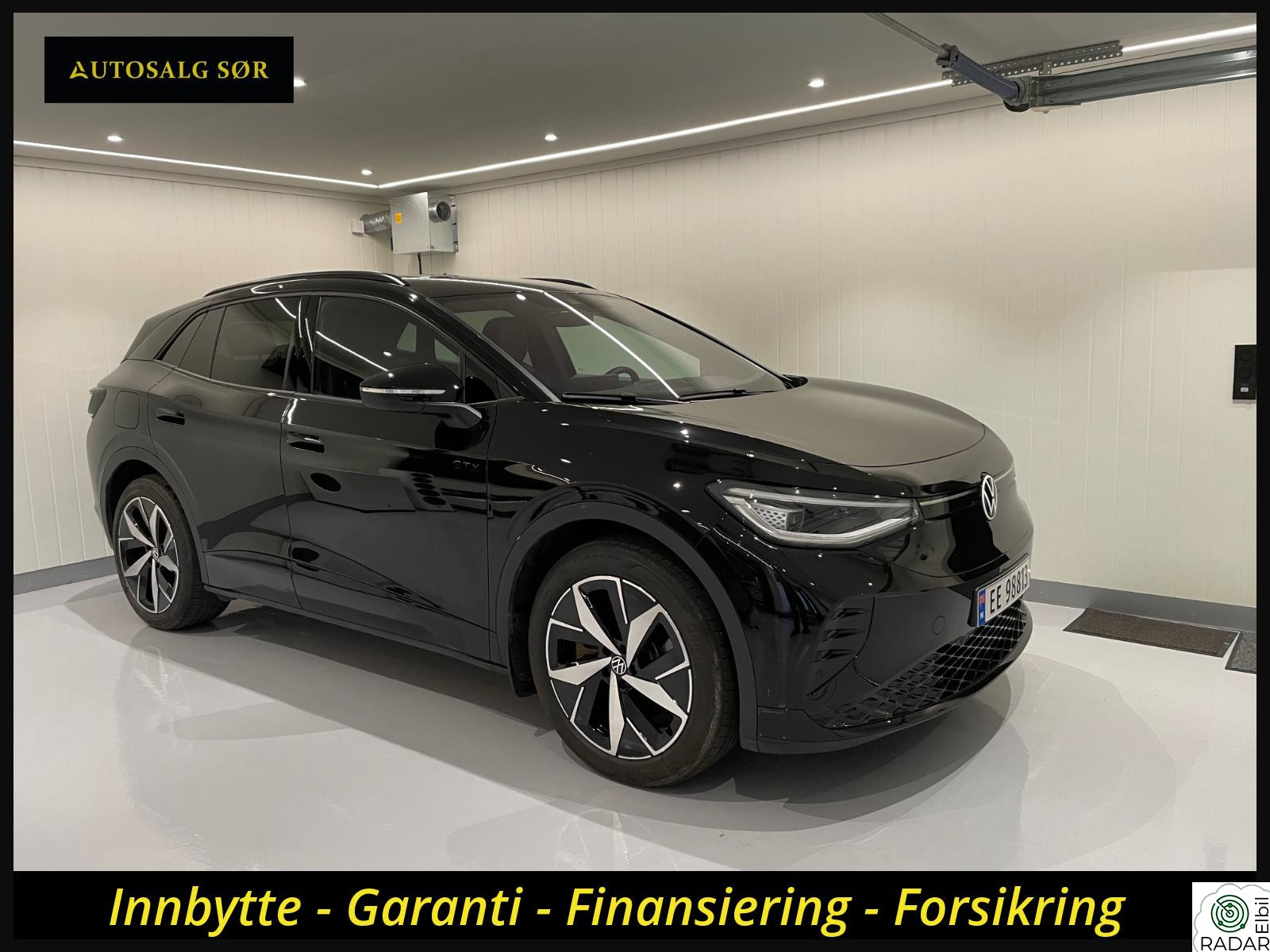 VOLKSWAGEN ID.4 GTX 220 KW Matrix, FørerassPK, komfort, keyless, krok. ACC, kam