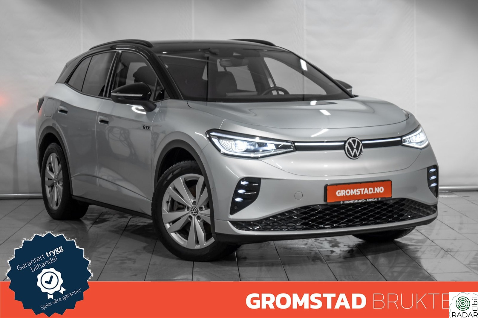 VOLKSWAGEN ID.4 GTX 220 KW 77kWh 4Motion Matrix/Kamera/Krok/Keyless/Varmeratt