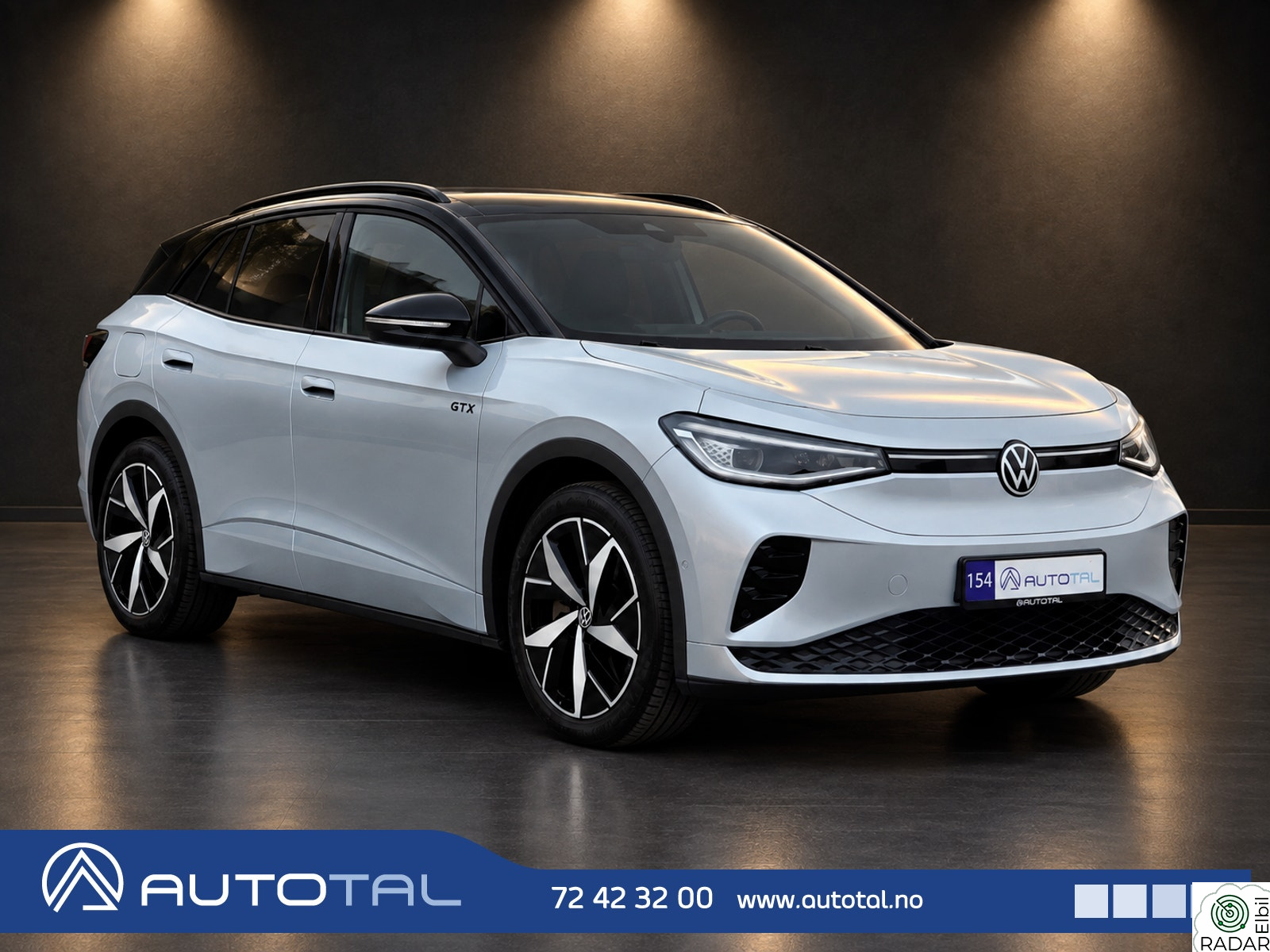 VOLKSWAGEN ID.4 GTX 220 KW 82kWh | 4x4 | 492km | Matrix | V.Pumpe | Nybilgaranti