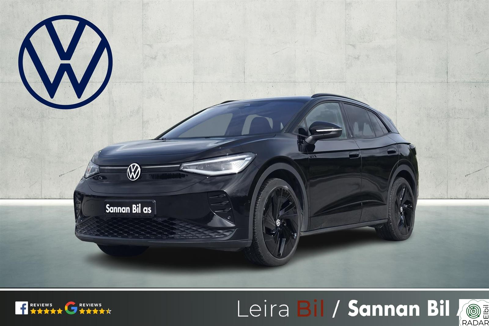 VOLKSWAGEN ID.4 GTX 220 KW 77 kWh **ÉN EIER|KROK|MATRIX**