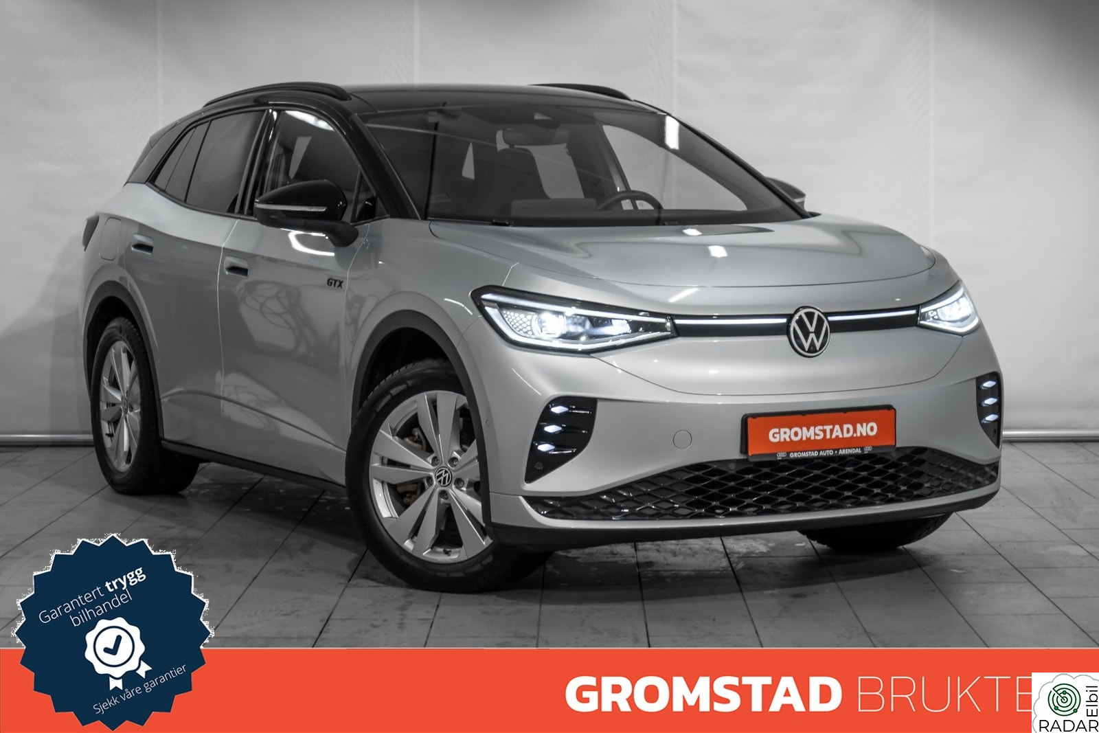 VOLKSWAGEN ID.4 GTX 220 KW 4Motion 77kWh Matrix/Pano/HUD/AreaView/Krok/Keyless