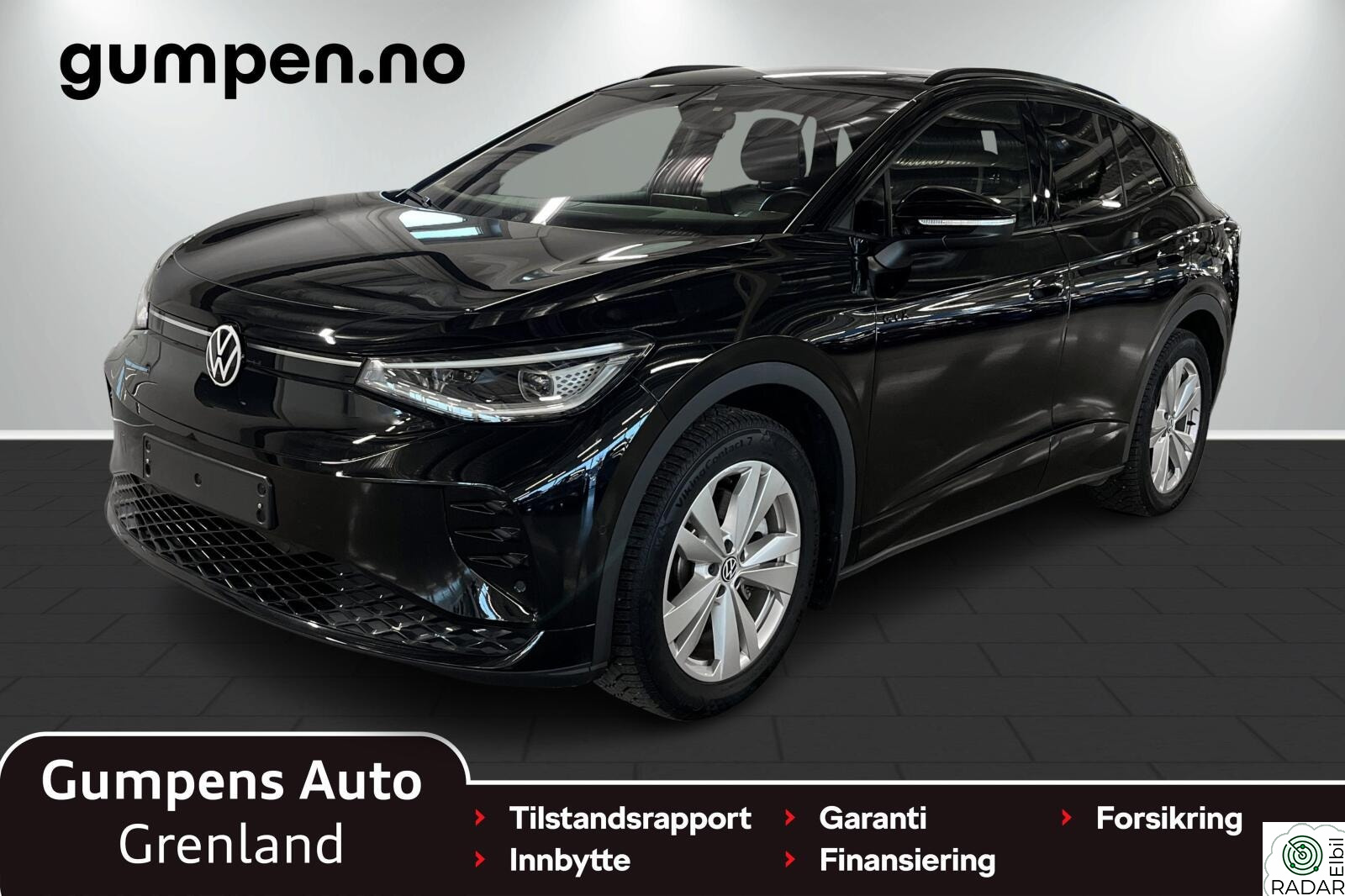 VOLKSWAGEN ID.4 GTX 220 KW 4motion  77kwh Matrix/Navi/Kamera/Oppv.ratt/Krok/++