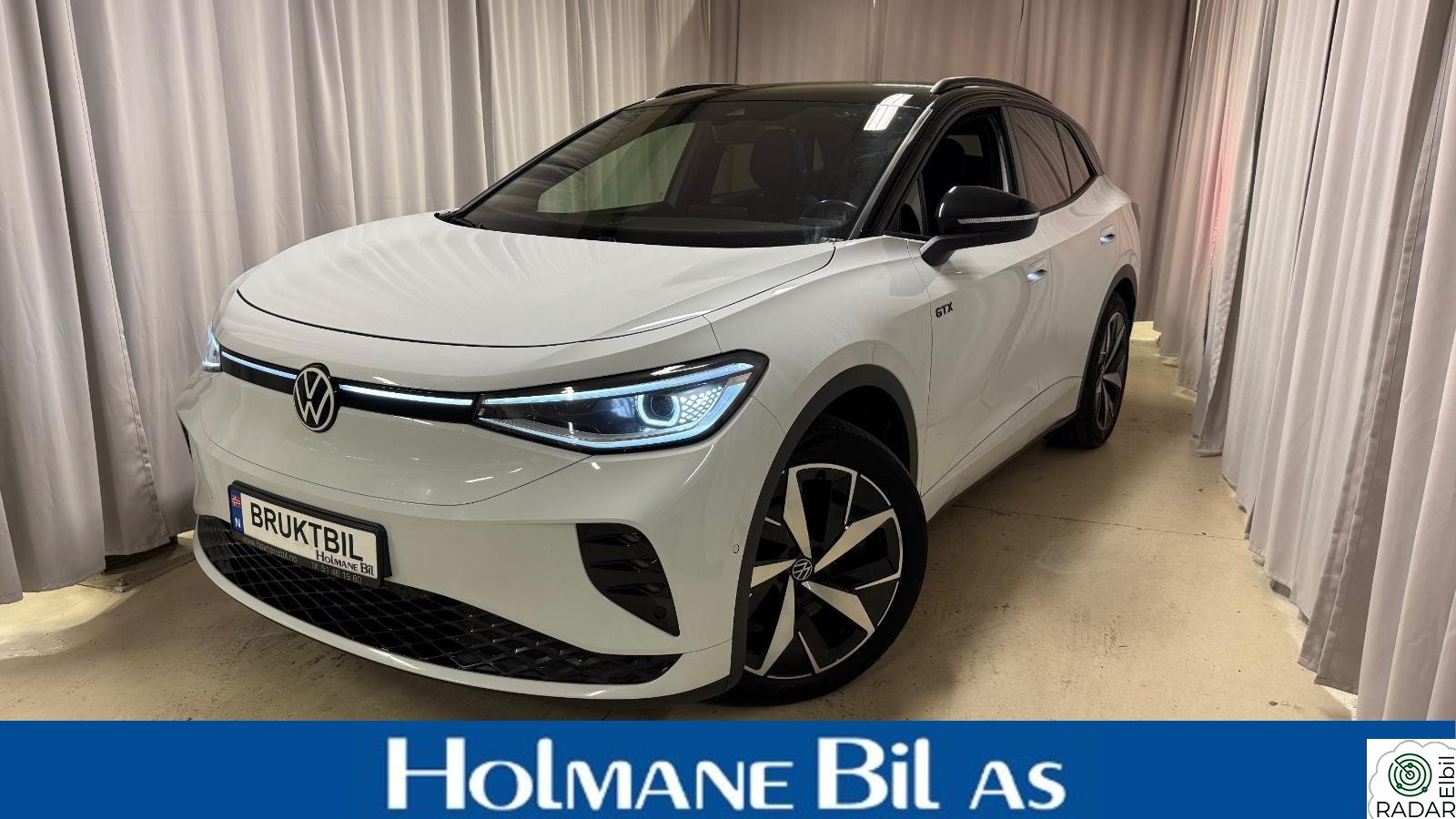 VOLKSWAGEN ID.4 GTX 220 KW 4x4 477 km WLTP Krok/Matrix/UtvidetGaranti/Ryggekamera/