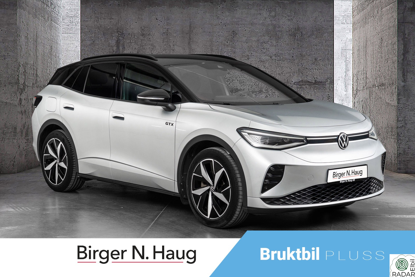 VOLKSWAGEN ID.4 GTX 220 KW 77kWh 299hk 4MOTION 494 km! elektrisk hengerfeste.