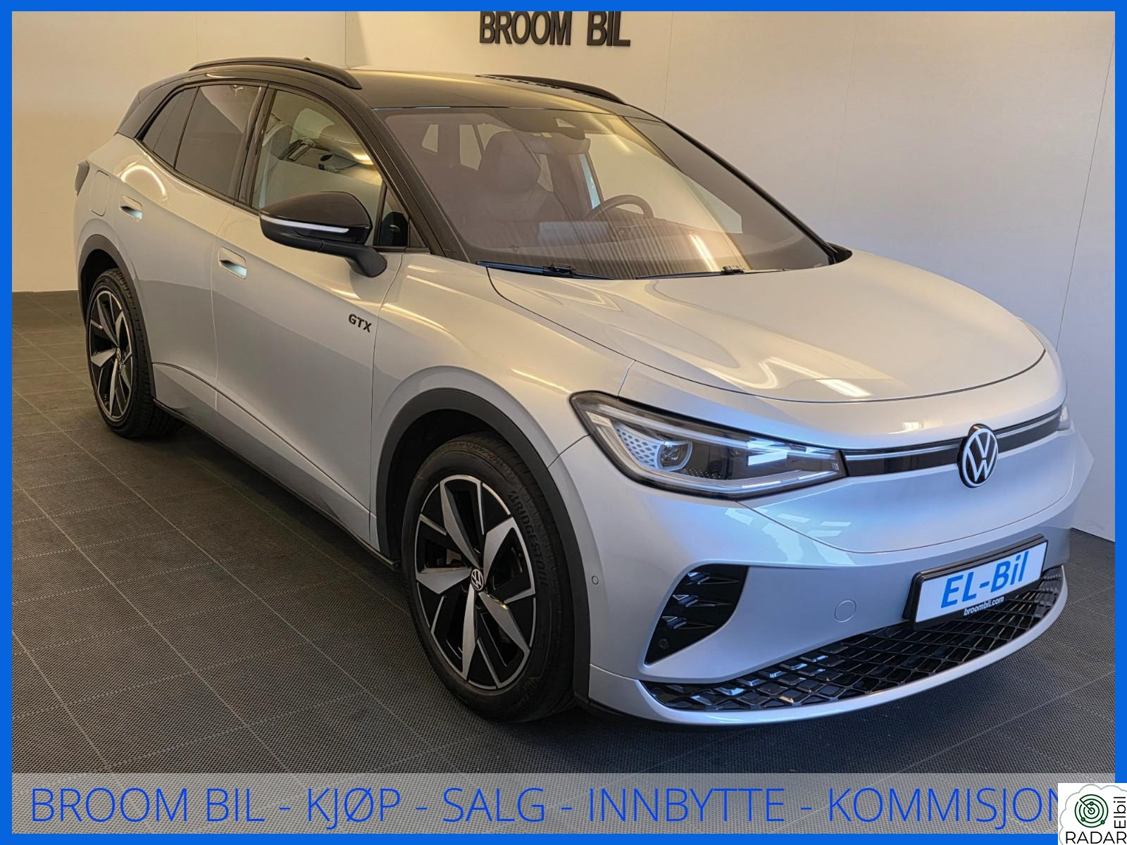VOLKSWAGEN ID.4 GTX 220 KW 4MOTION 313HK 493KM /MATRIX/ACC/KAMERA/KROK/NAVI/NORSK/