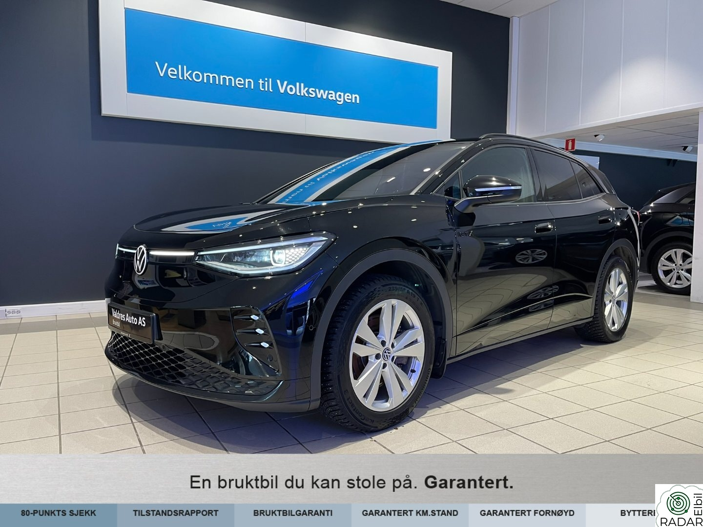 VOLKSWAGEN ID.4 GTX 220 KW GTX 4motion 77kwh DITEC MATRIX KROK R.KAM VARMEPUMPE